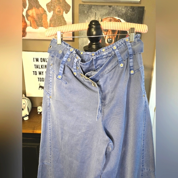 NWT We The Free Sloane Belted Pants Medium - Picture 4 of 14